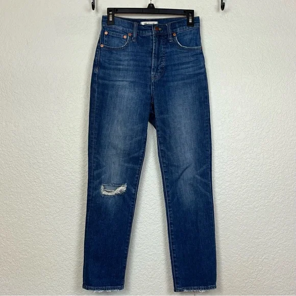 Madewell The Perfect Vintage Jean in Bellbrook Wash:  Comfort Stretch sz 24 - Picture 7 of 15
